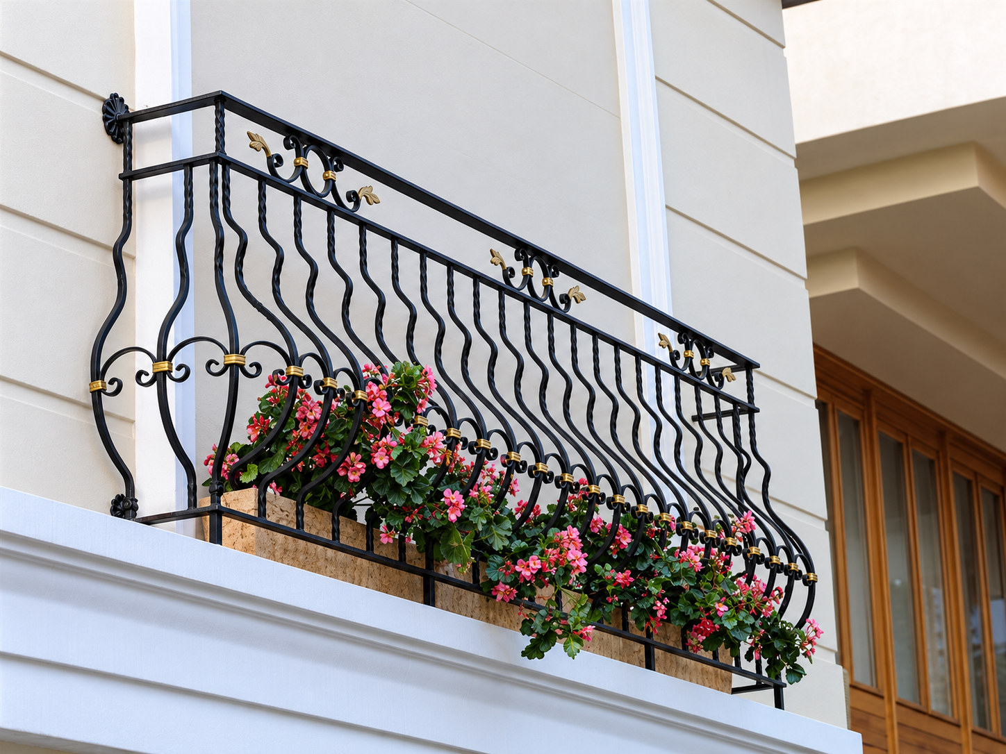 MSM Ferforje Ankara atölyesinde balkon korkuluğu üretimi